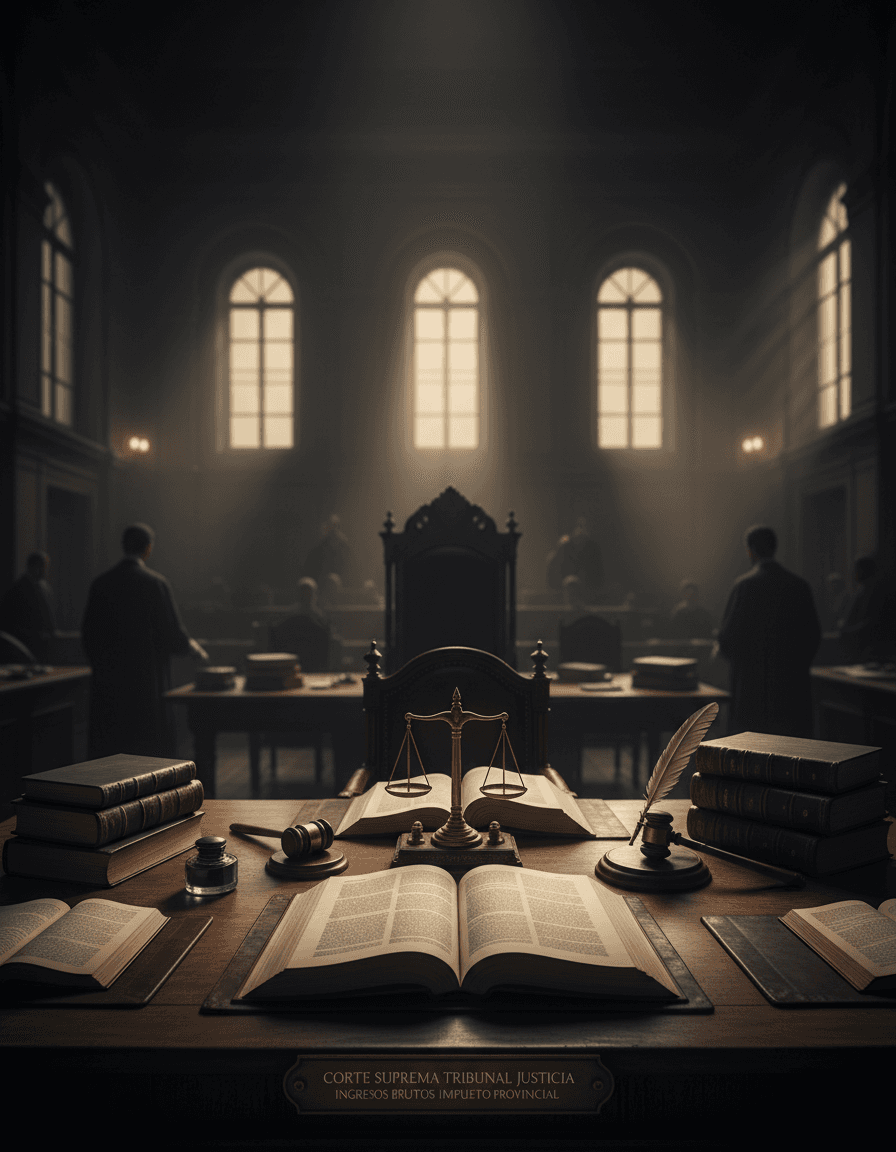 Columnas del Palacio de Justicia — fallo CSJN sobre Ingresos Brutos diferenciados